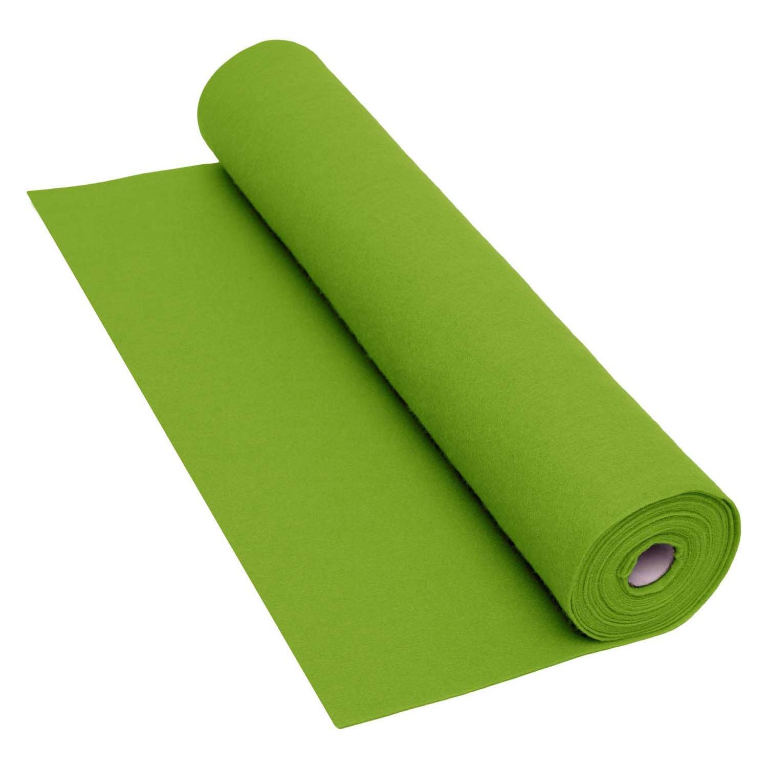 Colorations - Hellgrüne Filzrolle - 160 g/m², 5 m x 45 cm (55623584)