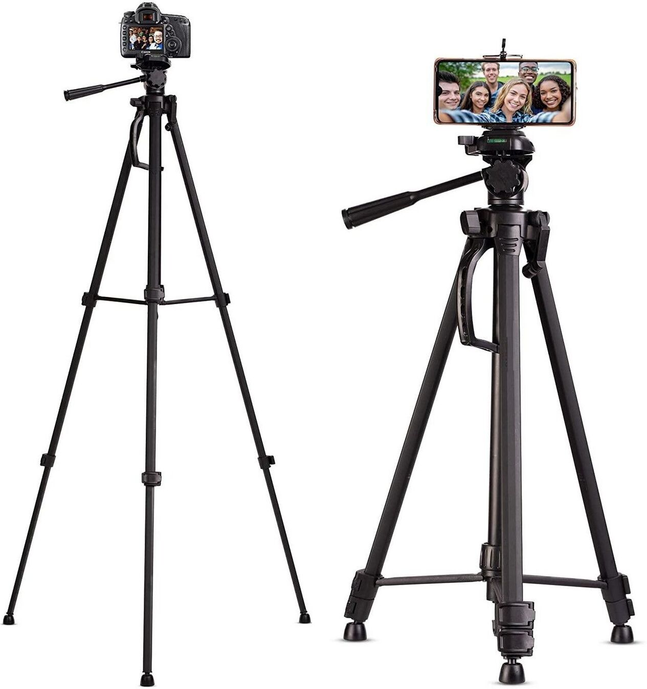 CoreParts Tripod Stand 40cm-120cm, Fit For 4-7" Phones & all Cameras - Multi-Direction with Adjustable Height (MOBX-ACC-007)
