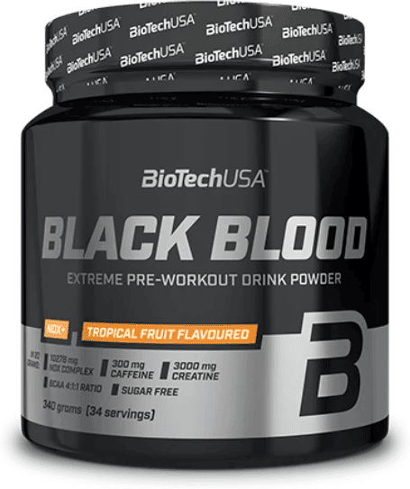 Biotech USA BLACK BLOOD NOX 330g Frutas Tropicais