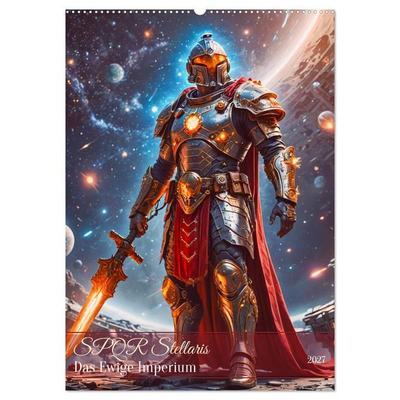 SPQR Stellaris - Das Ewige Imperium (Wandkalender 2027 DIN A2 hoch), CALVENDO Monatskalender