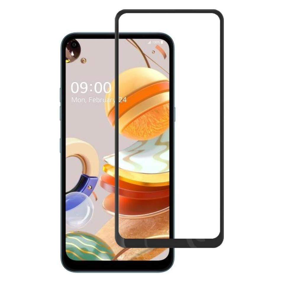 Screenguard LG K61 Full Screen Panzerglas Schutzfolie 2.5D 9H (LG K61) (00026400)
