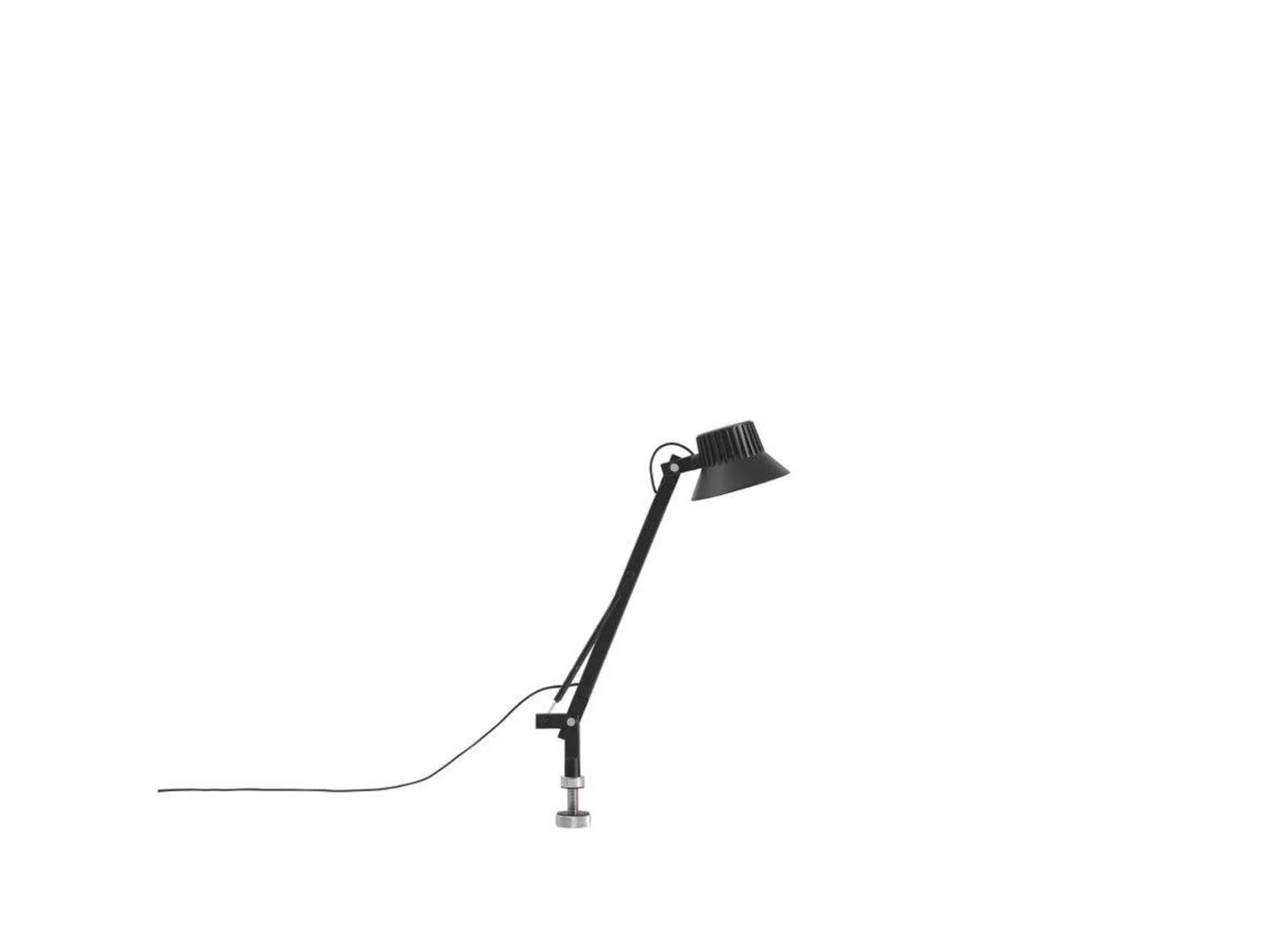 Muuto Dedicate Tafellamp w/Pin S1 Black - Aluminium - LED