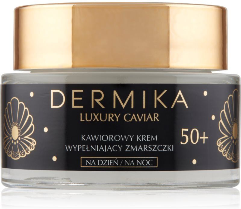 Dermika Luxury Caviar nährende Creme gegen Falten 50+ 50 ml