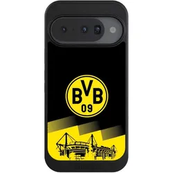 Nivocase Hülle für Google Pixel 10 Handyhülle NIVOcore Case Schwarz BVB Borussia Dortmund Stadion (Google Pixel 10), Smartphone Hülle, Schwarz