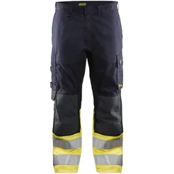 Blakläder Multinorm Bundhose Inhärent 1488 1512 in marineblau/gelb - 64