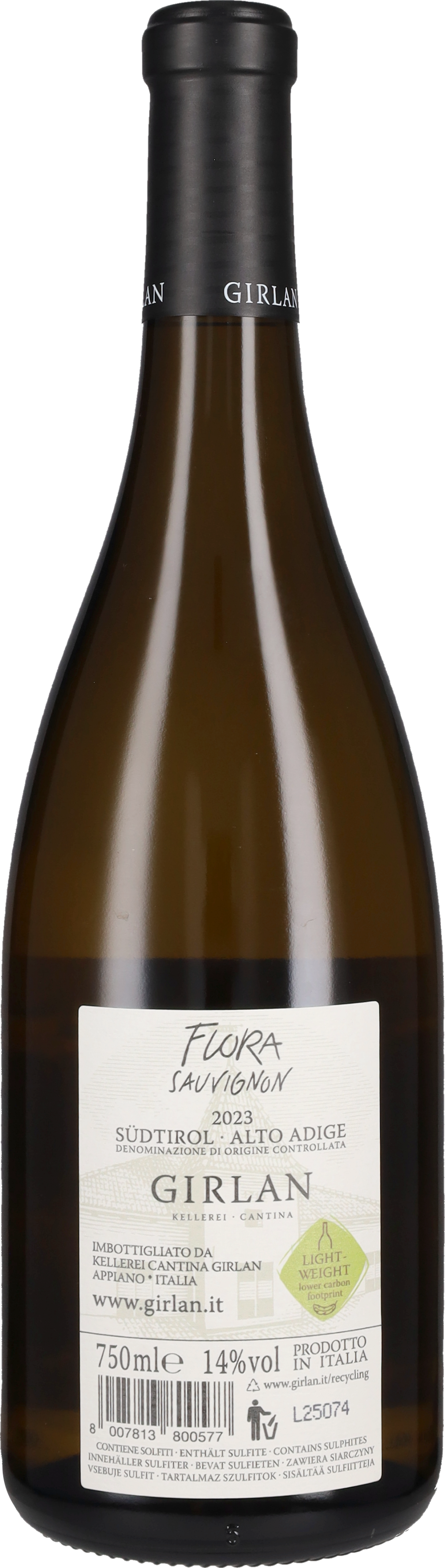Sauvignon 'Flora' Girlan 2024