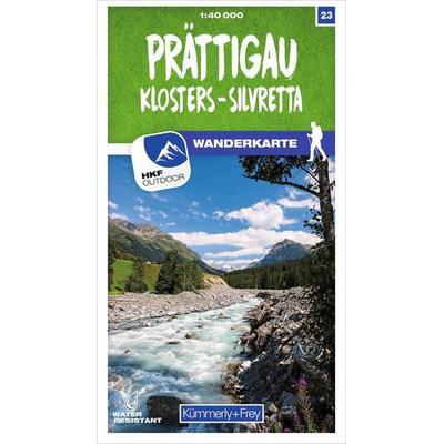 Kümmerly+Frey Wanderkarte 23 Prättigau 1:40.000, Sonstige von , Kümmerly+Frey, 978-3-259-02323-5