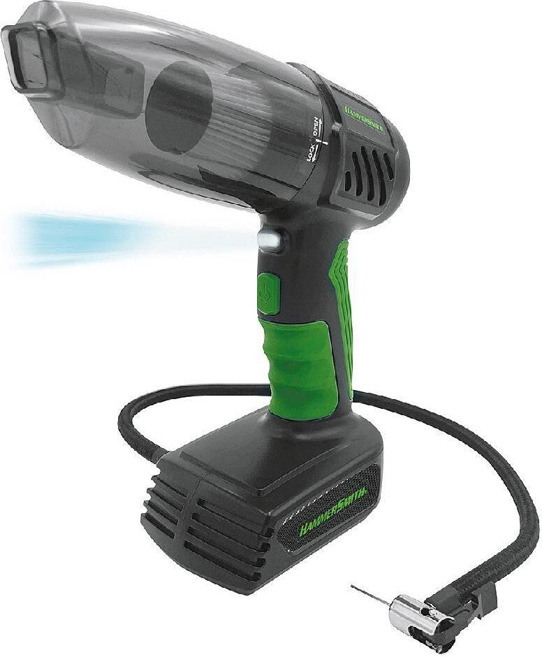 Hammersmith AirStorm accu-stofzuiger, zwart-groen