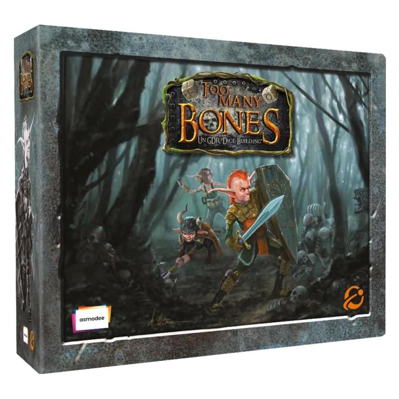 Asmodée Too Many Bones (Italienisch, 1 - 4 Spieler) (58499917)