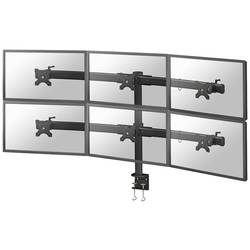 Neomounts FLATSCREEN DESK MOUNT FPMA-D700D6 Monitorhalterung 6 Display(s) 68,6 cm (27) Schwarz Neigbar, Schwenkbar, Rotierbar