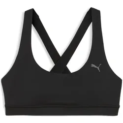 PUMA Cloudspun Mid Support Sport-BH Damen 01 - PUMA black L