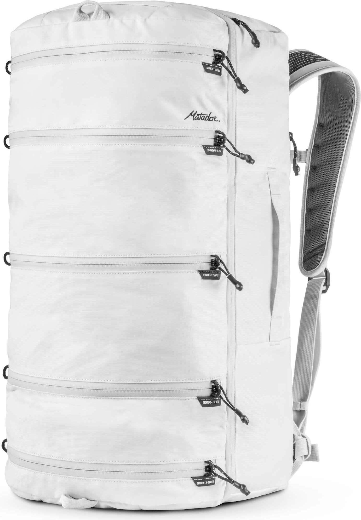 Matador SEG45 Travel Pack (white) - Reisetasche mit segmentierten Fächern (45 liter) von Matador