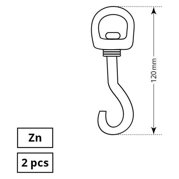 Haushalt Chain Swivel (36515586)
