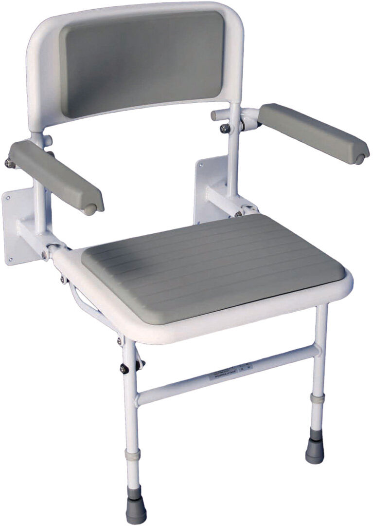 Inbox Zero Solo Deluxe Padded Shower Seat 970cm H X 49cm W X 38cm D