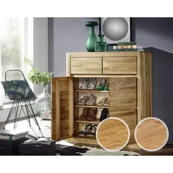 3S Frankenmöbel »Corner« Massivholz Schuhschrank  – erhältlich in 2 Holzarten