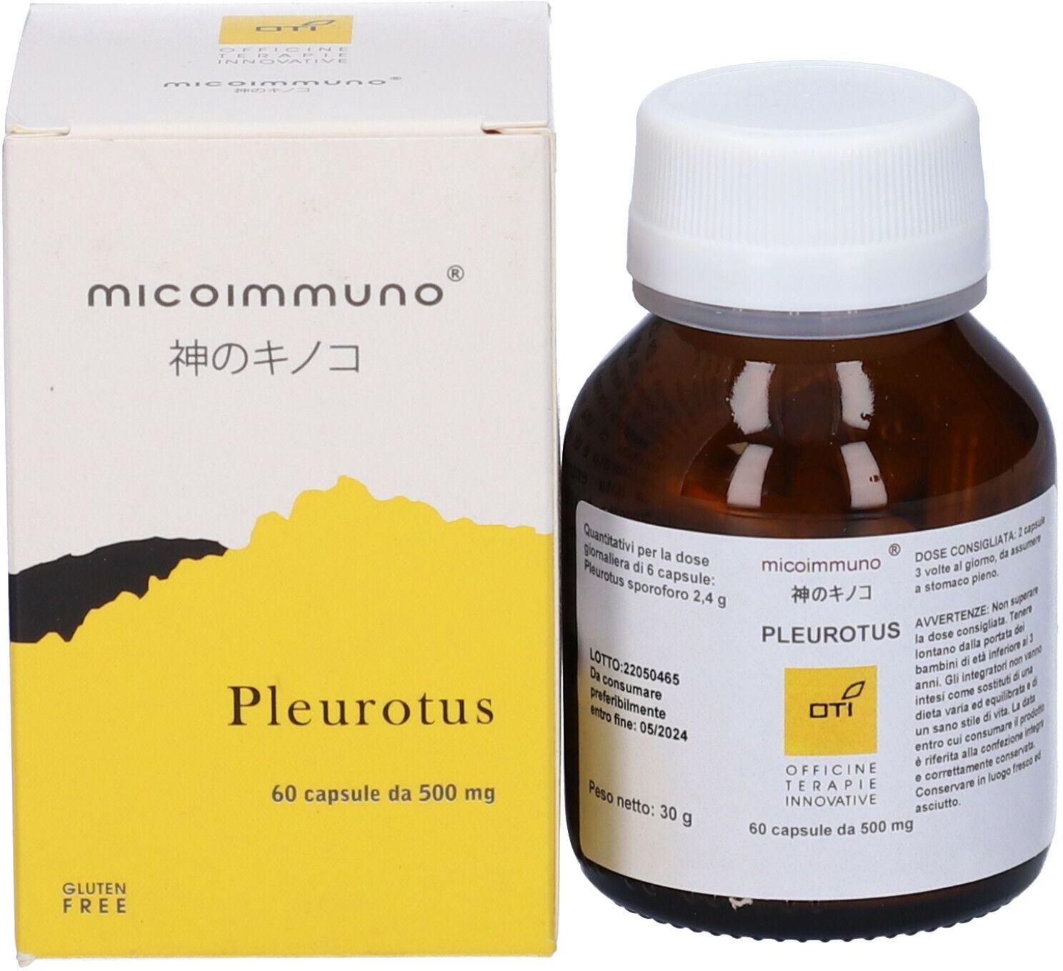 OTI Srl PLEUROTUS MICOIMMUNO 60CPS OTI