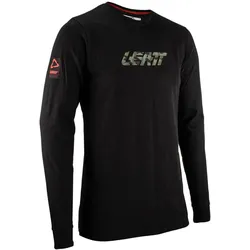 Leatt, Herren, Velotrikot, Long Shirt 23 (M), Schwarz, Grün, M
