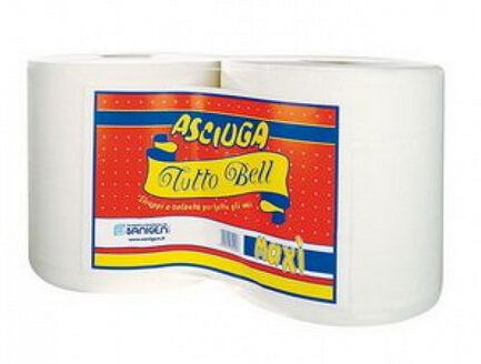 Sanigen Bobina Asciugatutto Multiuso TuttoBell Maxi T5 800 Strappi 10 Coppie