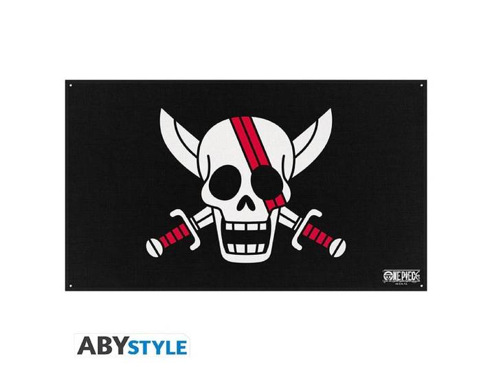 One Piece - Drapeau red Hair Pirates (70x120)