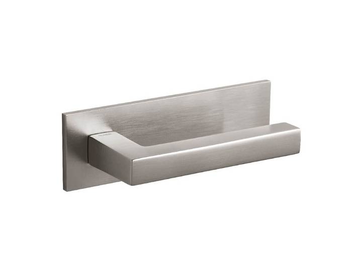 Deurklink ABC horizontaal schild RVS Olivari - M255LSB8BIS