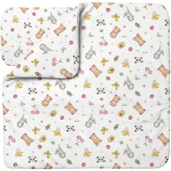 BABYBETTWÄSCHE Bambus, Decke & Kissen, Candycute