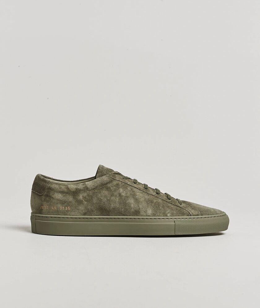 Common Projects Original Achilles Suede Sneaker Moss