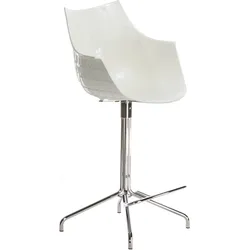 Meridiana Stuhl mit Fußschemel