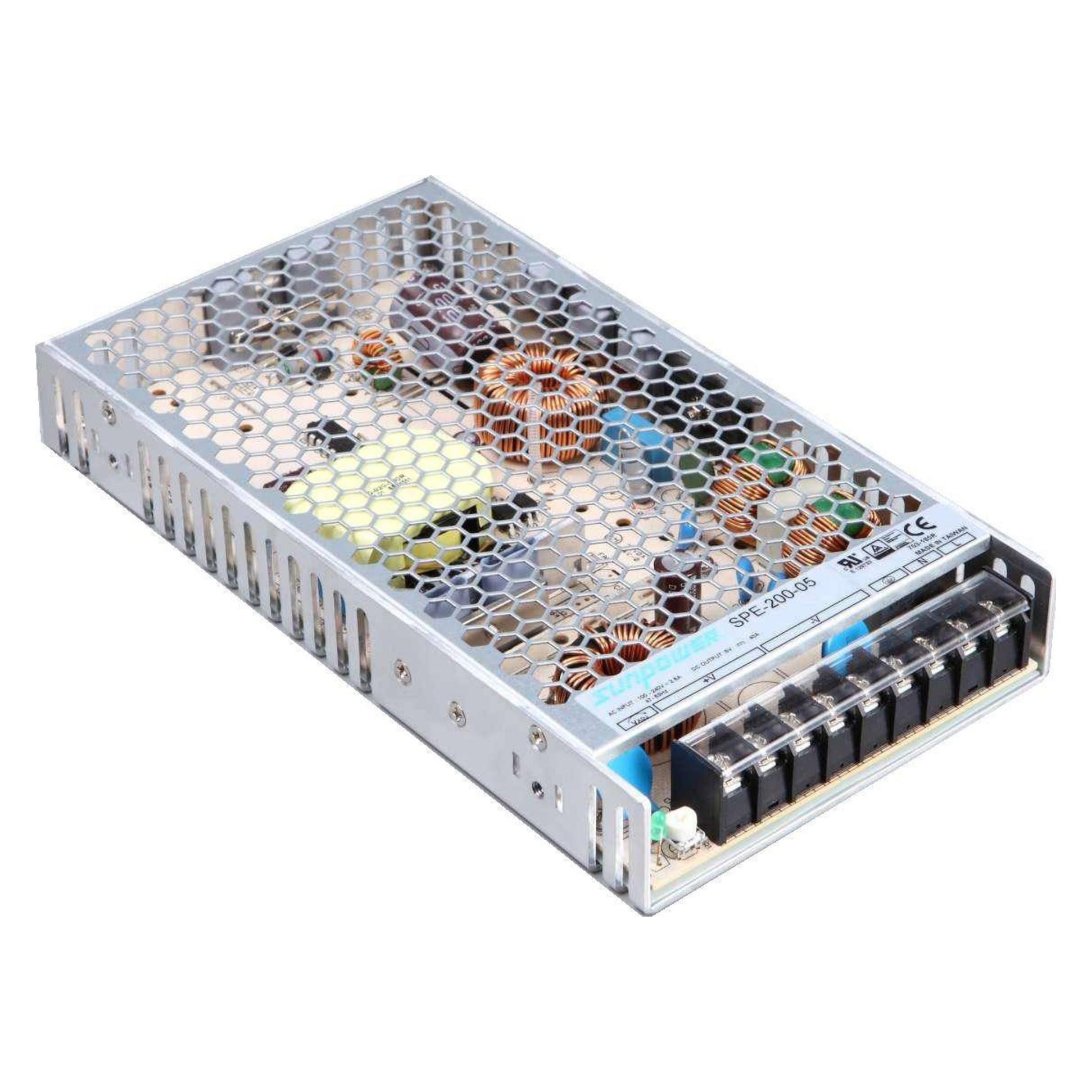 Dehner Elektronik SPE 200-36 AC/DC-Einbaunetzteil 5.6 A 200 W 36 V/DC Stabilisiert (Netzteil) (SPE 200-36)
