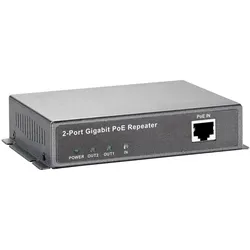 EFB POR-0120 2-Port Gigabit Ethernet PoE-Repeater - 1 PoE Port, 1 non PoE Port POR0120