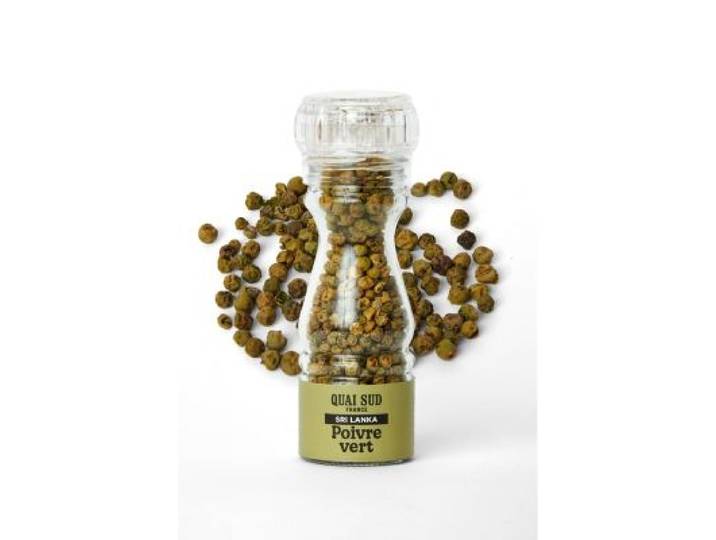 Quai Sud - Poivre Vert Du Sri Lanka Moulin 25 G