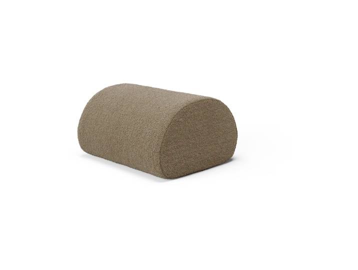 Ferm Living Pouf Rouli pure bouclé Sand