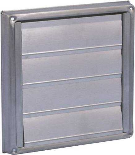 Wallair N34845 Lüftungsjalousie Edelstahl Passend für Rohr-Durchmesser: 10cm