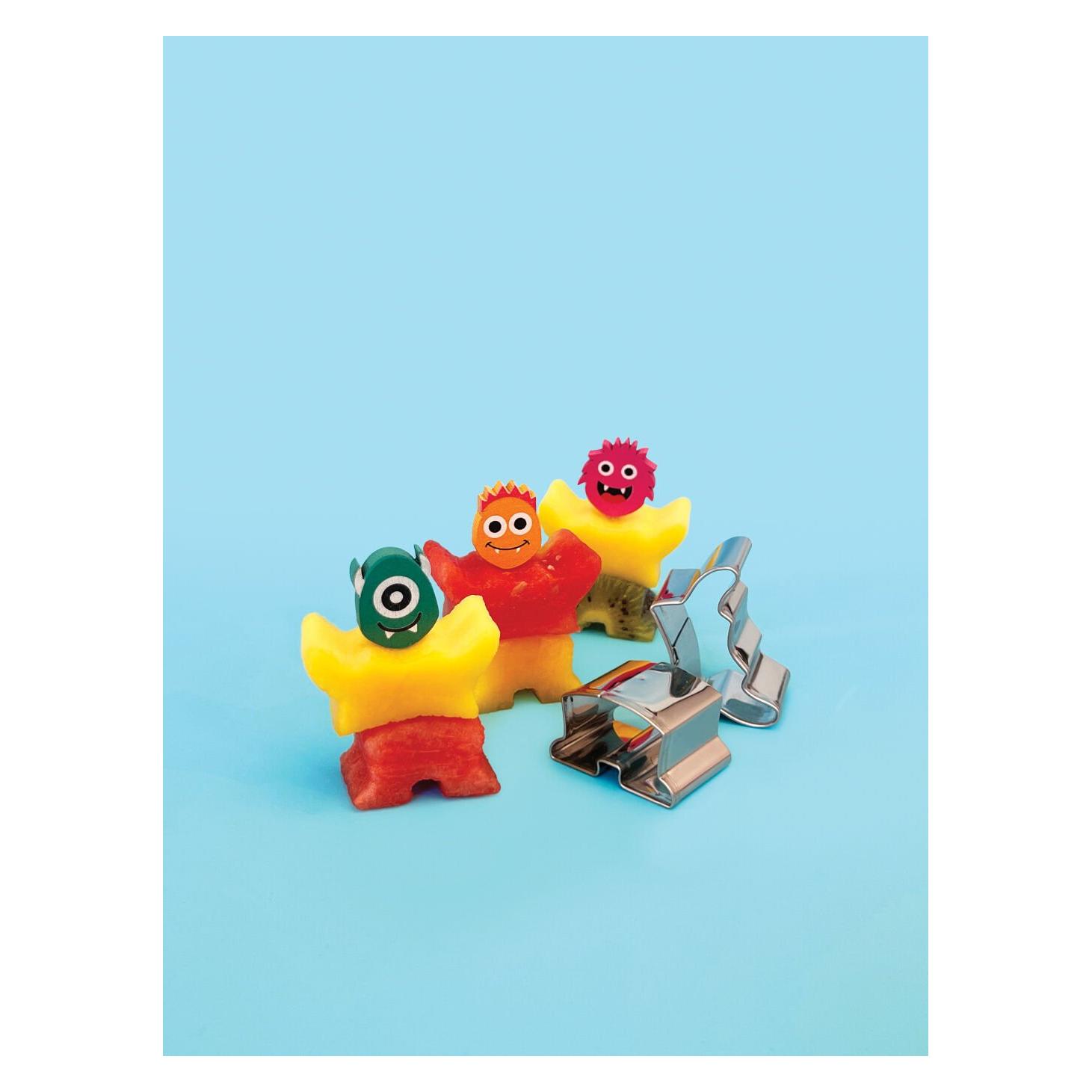 Kikkerland Monster Fruit Cutters (CU369)