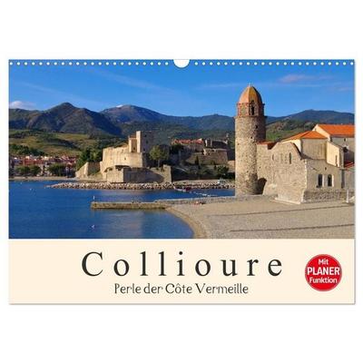 Collioure - Perle der Cote Vermeille (Wandkalender 2027 DIN A3 quer), CALVENDO Monatskalender