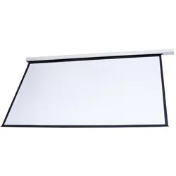 Eurolite Motorleinwand 4:3, 300x220cm (4:3), Leinwand, Weiss