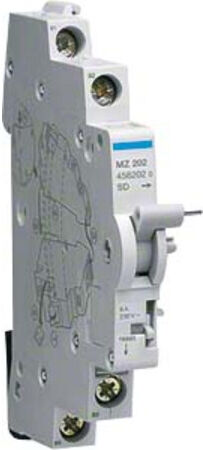 Hager Contact de signalisation pour LS-interrupteur 6A, 1F+1O MZ202 (MZ202)