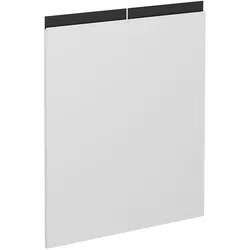 Vicco, Regal, Küchenfront R-Line, Weiss, 59.2 x 71.3 cm Möbelfront für den Unterschrank