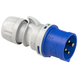 PCE 014-9 CEE-Stecker 16A 4p 9h IP44/IP54 SHARK 0149