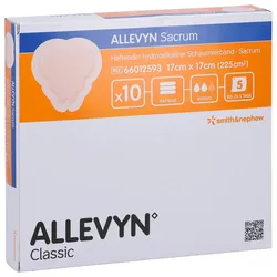 Allevyn Sacrum klein 17x17 cm Wundverband haftend