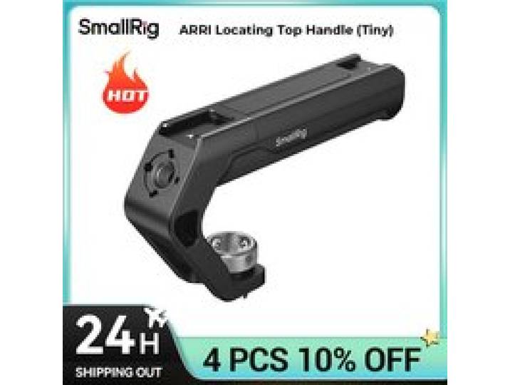 SmallRig Top Handle voor ARRI Lokalisatiegaten (Tiny), Gewicht 113 g, Draagbare Camera Top Handle voor Sony voor Canon voor Nikon 4757