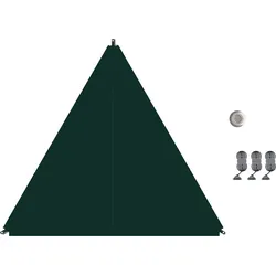 Bent Zip-Protect Canvas Sonnensegel jungle