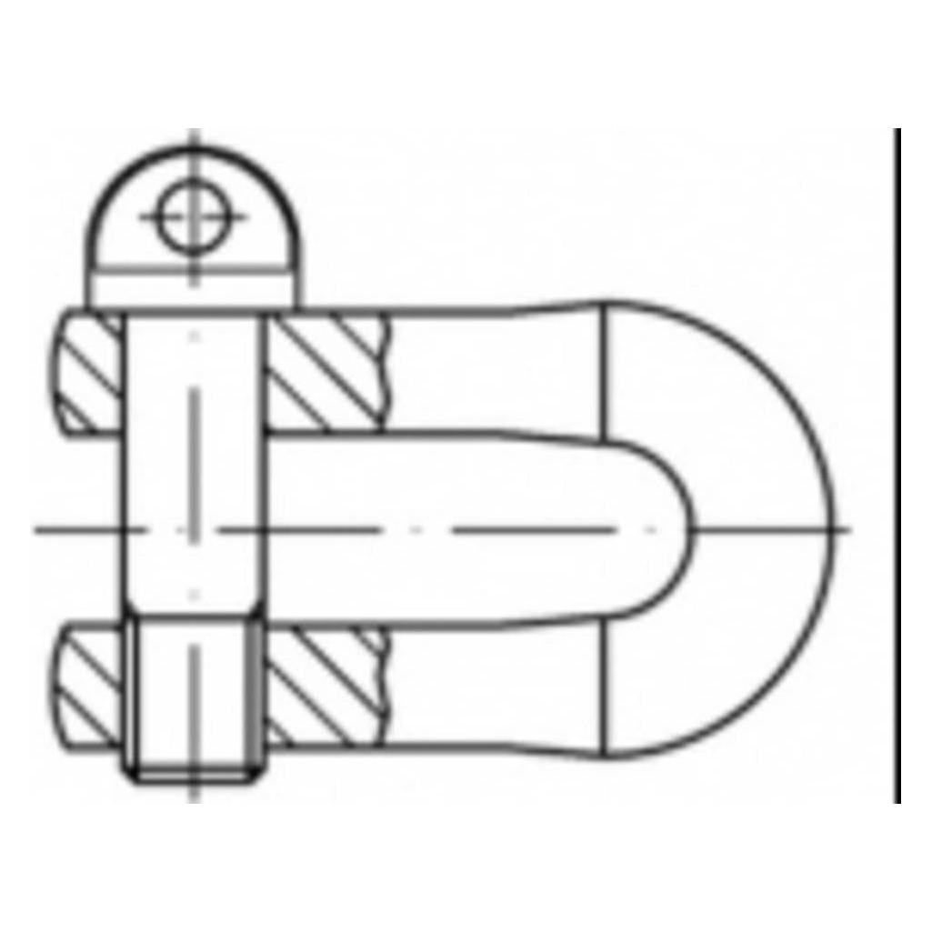 Toolcraft Schäkel (486745)