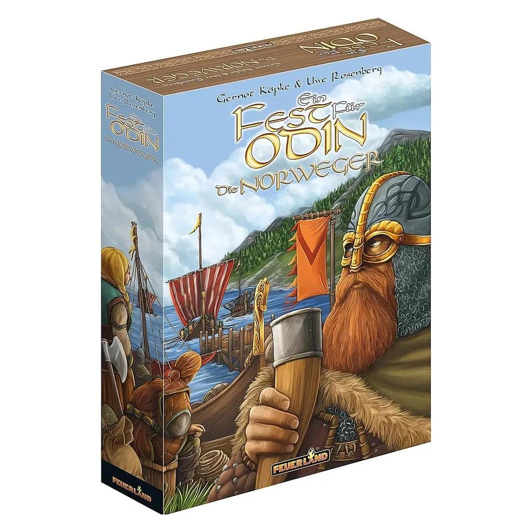 Feuerland FEU63554 - Norweger - Ein Fest für Odin (Erweiterung, DE-Ausgabe) (Deutsch, 1 - 4 Spieler) (FEU63554)