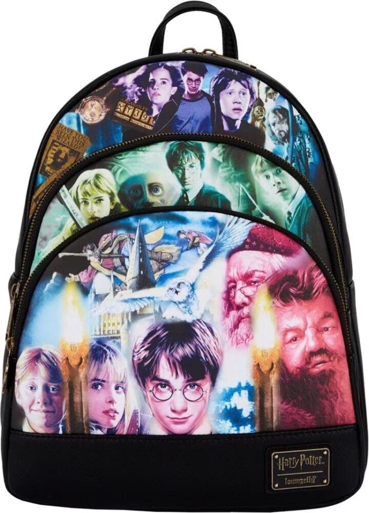 Loungefly Mochila Escenas Harry Potter Talla Única Unisex
