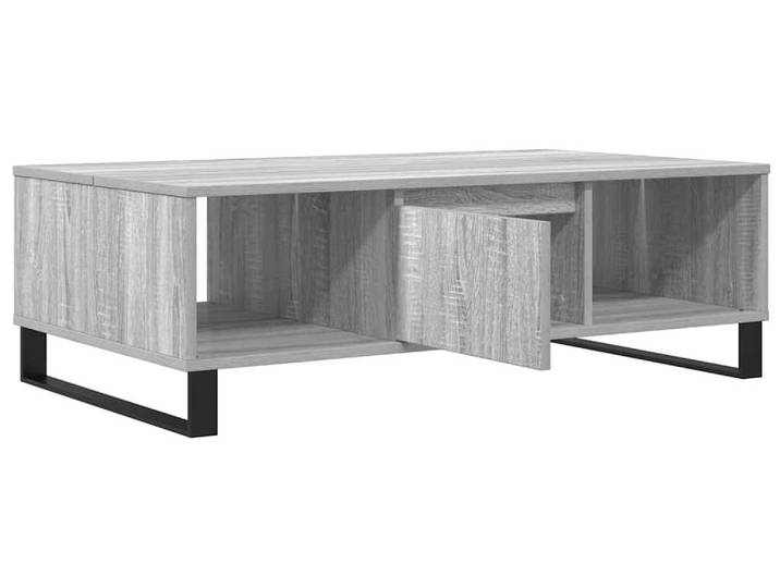 vidaXL Table basse Gris Sonoma 104x60x35 cm Bois composite