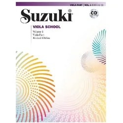 Suzuki Viola School, Viola Part, mit 1 Audio-CD. Vol.1, Fachbücher von Shinichi Suzuki