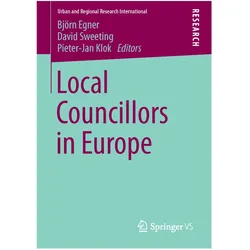 Local Councillors in Europe, Fachbücher von David Sweeting, Pieter-Jan Klok, Björn Egner