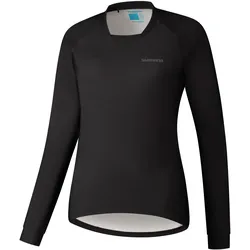 Shimano, Damen, Velotrikot, Saiko Warm (L), Schwarz, L