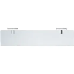 Duravit, Regal, Glasablage KARREE Glas matt chrom