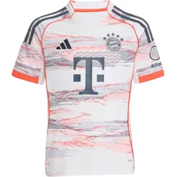 adidas FC Bayern München Auswärtstrikot 2025/26 Kinder JN8524 - white 128